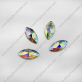 Ab Navette Flat Back Glass Stones for Clothing Accessories